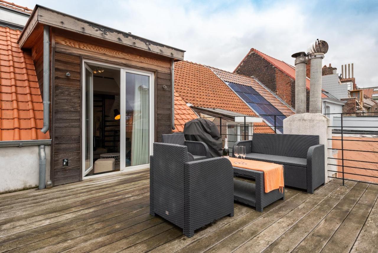 Flagey Penthouse Duplex Apartment Brussels Exterior photo