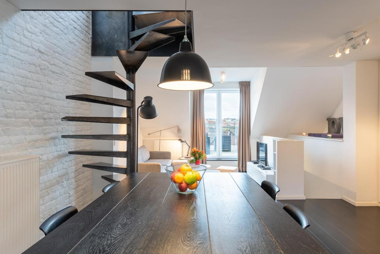 Flagey Penthouse Duplex Apartment Brussels Exterior photo